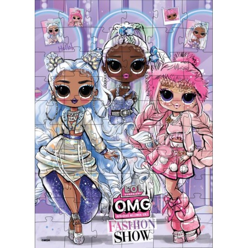 Пазли «L.O.L. Surprise! O.M.G. Fashion Show» на 60 елементів, ТМ Ідейка