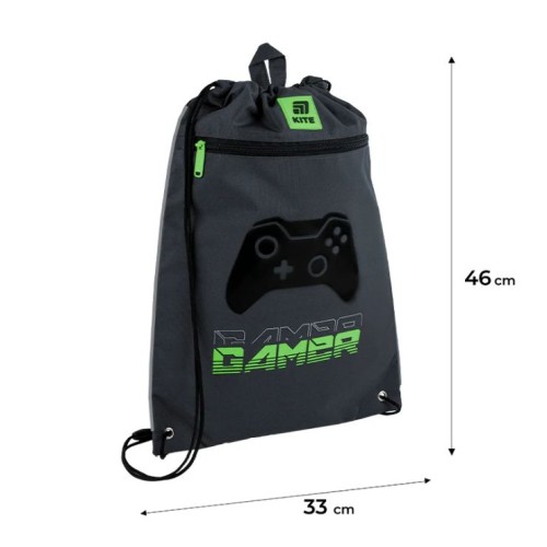 Сумка для взуття «Gamer» 46х33 см, 601M, ТМ Kite