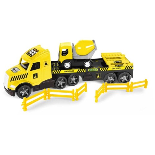 Машина «Magic Truck Technic» 79 см з бетонозмішувачем, у коробці 28х80х20 см, ТМ Тигрес