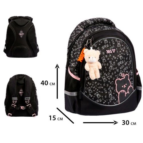 Рюкзак «Bear Rules» 40х15х30 см, S-116M, ТМ Yes