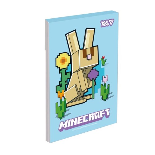 Блокнот «Minecraft.Spring» А7 на 48 аркушів у клітинку, в асотименті, ТМ Yes
