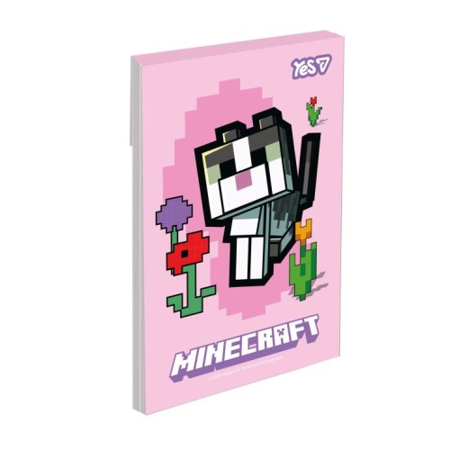 Блокнот «Minecraft.Spring» А7 на 48 аркушів у клітинку, в асотименті, ТМ Yes
