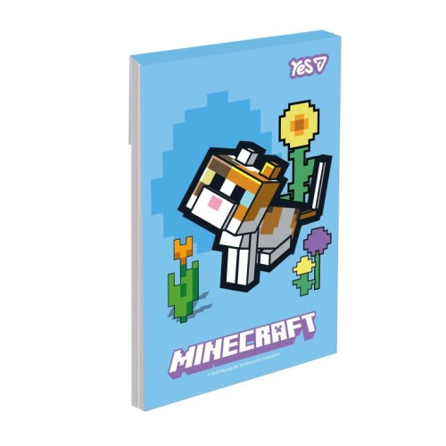Блокнот «Minecraft.Spring» А7 на 48 аркушів у клітинку, в асотименті, ТМ Yes