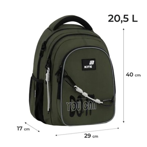 Рюкзак «Trust Yourself» 40х29х17 см, 8001M, Kite Education Teens
