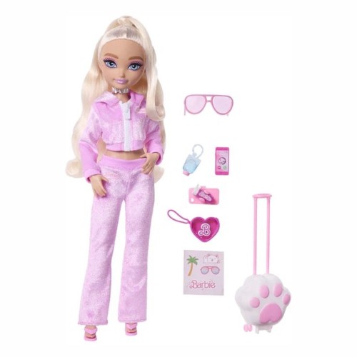 Лялька «Barbie Малібу. Dream Besties.Вікенд-подорож» 27 см з аксесуарами, у коробці 33х22 см