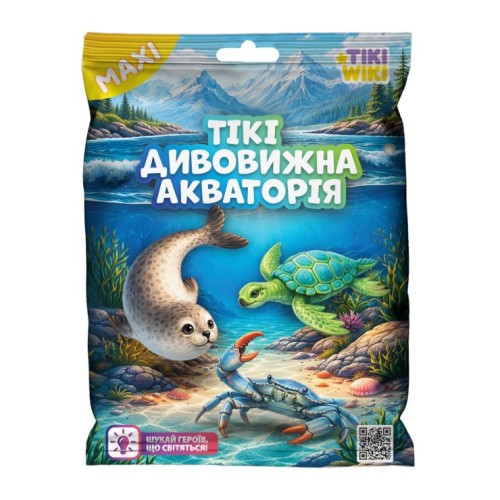 Стретч-іграшка у вигляді тварини TIKI WIKI «Максі Тіккі. Дивовижна акваторія» від 8 см, в асортименті, у пакеті 20х11,5 см