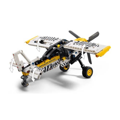 Конструктор «Буш-літак» на 333 деталі, у коробці 28х9х14 см, ТМ Lego