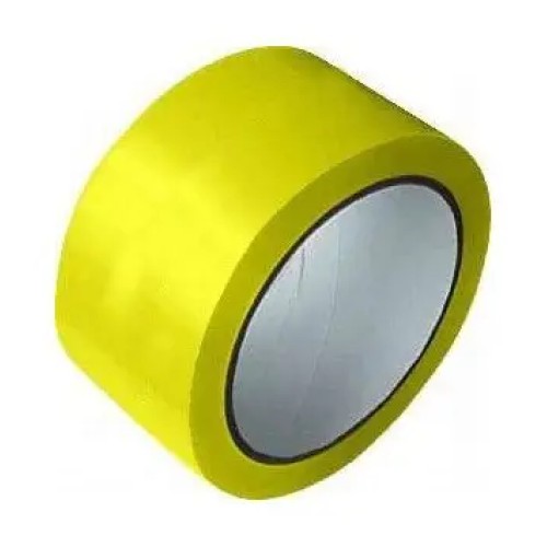 Стрічка-скотч клейка жовта 48 мм х 50 м х 40 мкм, Canada