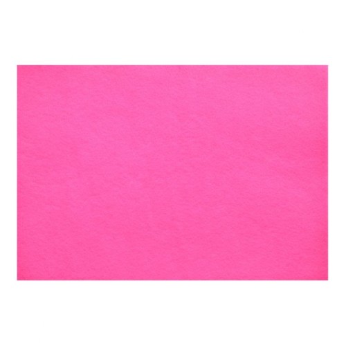 Фетр 21 х 30 см, 1,2 мм, м'який, глибоко рожевий, 10 аркушів, Santi