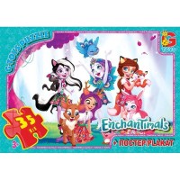 Пазли «Enchantimals» на 35 елементів, ТМ G-Toys