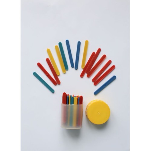 Рахункові палички 50 шт. в тубусі