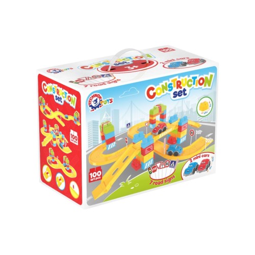 Конструктор зі 100 деталей, у коробці 37х27,5х19,5 см, ТМ Технок