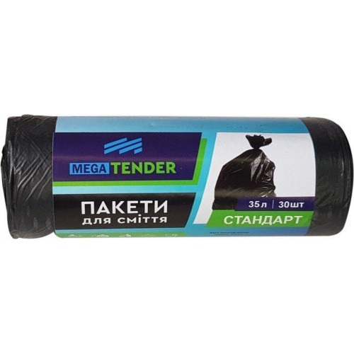 Пакети для сміття «Megatender» 30 шт на 35 л