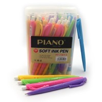 Ручка «Piano» масляная автоматична ,0,8 мм, синя, TM Piano