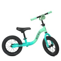 Велобіг PROFI KIDS, 12 дюймів, сталева рама, гумові колеса, алюм. обід, эксцен. керма