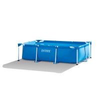 Басейн каркасний 220150х60 см прямокутний, у коробці, ТМ Intex