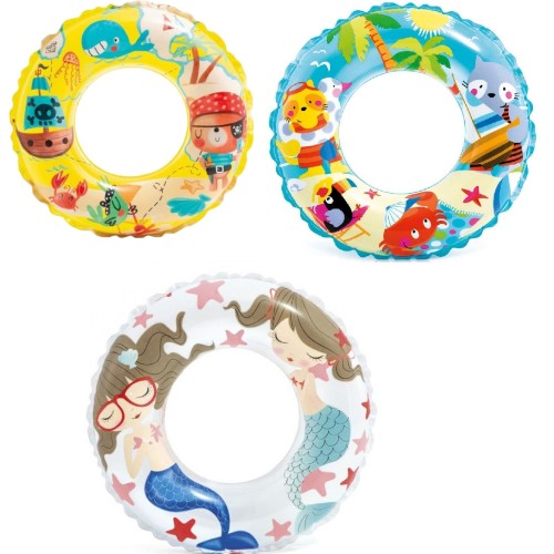 Коло надувне «Океанський риф» на 6-10 років з ремкомплектом, в асортименті, у коробці, ТМ Intex