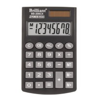 Калькулятор «Brilliant» 6,5х10 см, BS-200CX