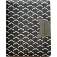 Щоденник шкільний А5 на 48 аркушів з обкладинкою зі шкірзаму, чорний, ТМ Мандарин