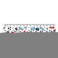 Лінійка «Football», 15 см, ТМ 1 Вересня