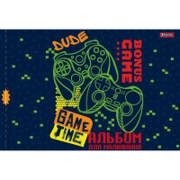 Альбом А4 28 аркушів 100 г/м2 на скобі з перфорацією, ТМ 1 Вересня