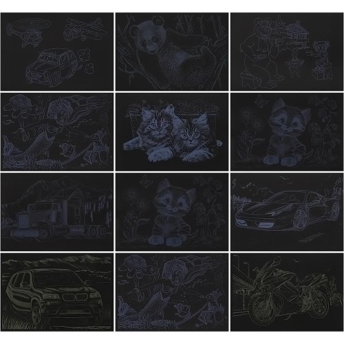 Креативна творчість «Гравюра А5», у коробці 21х15 см, ТМ Данко Тойс