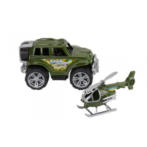 Військова техніка інерційна на стяжці, 39.5х33х22,5 см, ТМ Технок