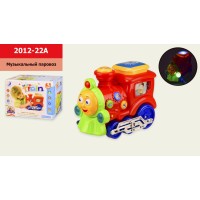 Муз розв. паровоз батар, муз., у кор. 27*21*20см