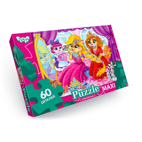 Пазли на 60 елементів максі , ТМ Данко Тойс