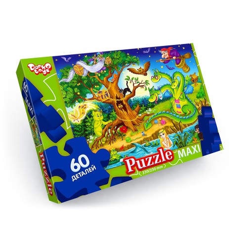 Пазли на 60 елементів максі , ТМ Данко Тойс