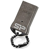 Флеш-карта «SILICON POWER Touch» 32Gb, Black metal