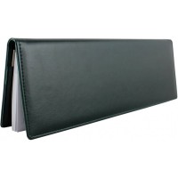 Планінг недатований «NEBRASKA», 128 аркушів, 325х102 мм, зелений, закрита пружина, ТМ Economix