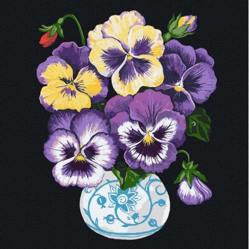 Набір для розпису по номерах. "Братки" 40х40см