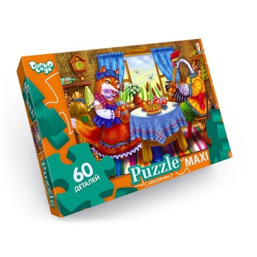 Пазли на 60 елементів максі , ТМ Данко Тойс