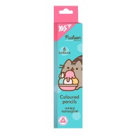 Олівці кольорові «Pusheen» на 6 кольорів, ТМ Yes