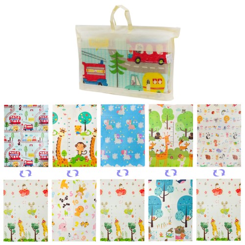 Килимок 120х180 см термо двосторонній складний з XPE, у сумці