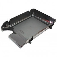 Лоток «Компакт» горизонтальний пластиковий чорний 340х250х58 мм, JOBMAX