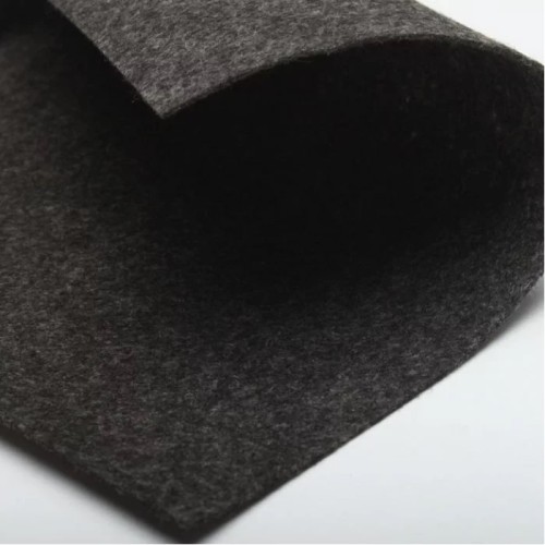 Фетр А4 товщиною 1,2 мм 170 gsm чорний, 10 аркушів, ТМ J.Otten