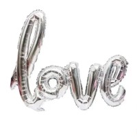 Кульки фольговані «Love», 108х64 см, ТМ Leader