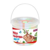 Крейда « Zoo Land» JUMBO кольорова, 16 шт у відрі, ТМ YES