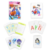 Гра настільна «Розумна абетка» навчальна, у коробці 14х9х2,5 см, ТМ Strateg