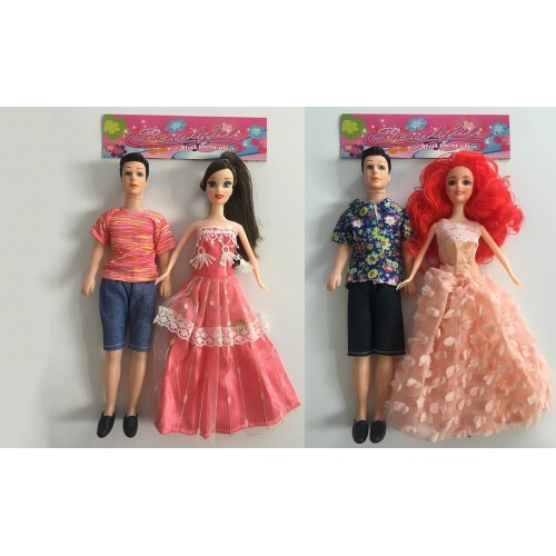 Набір ляльок «Сім`я» типу Барбі, в асортименті, у пакеті 28 см