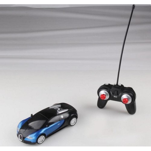 Машина «Bugatti» 1:24 р/к на батарейці з пультом, у коробці 20,5х9х6 см