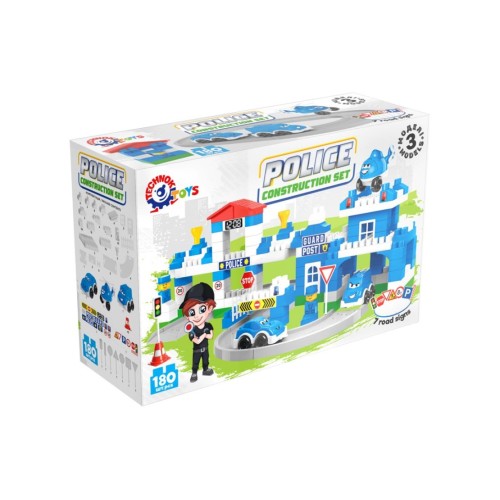 Конструктор з 180 деталей, у коробці 37,5х25х14 см, ТМ Технок