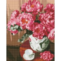 Алмазна мозаїка «Ранкова насолода» 40х50 см, ТМ Ідейка