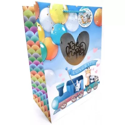 Пакет паперовий 30х40х17см, ТМ Мандарин