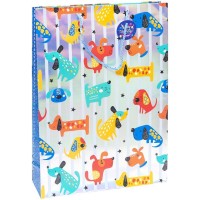 Пакет паперовий 33х45,7х10,2 см, ТМ Мандарин