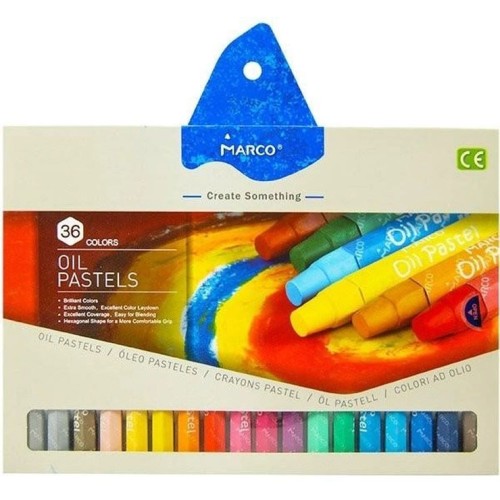 Пастель «Create Something» масляна на 36 кольорів,ТМ Marco
