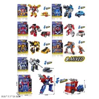 Трансформер, в асортименті, 8 штук в коробці 15,5х7,7х21,5 см