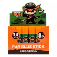 Клей-олівець «Ninja» 8 г, PVA, ТМ YES